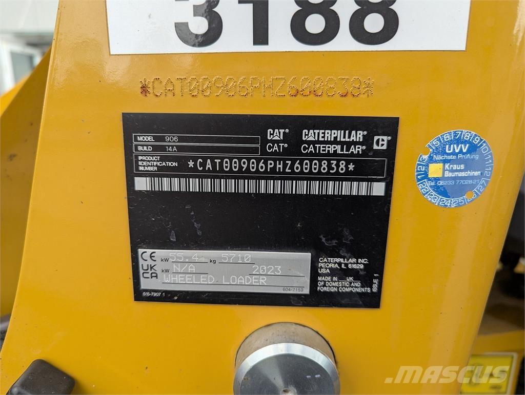 CAT 906 Wielladers