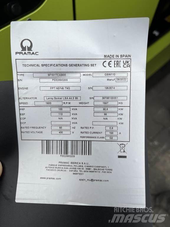 Pramac GSW110 Overige generatoren