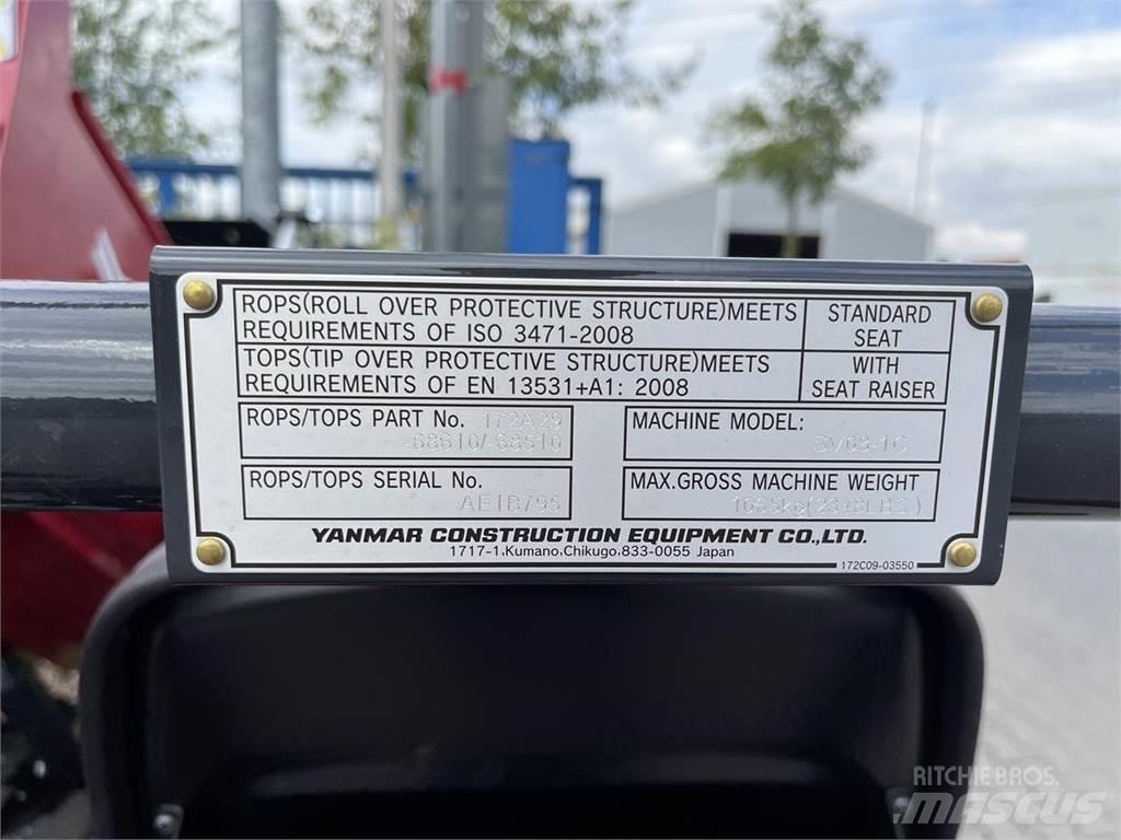 Yanmar SV08 Minigraafmachines < 7t