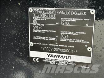 Yanmar SV120 Rupsgraafmachines