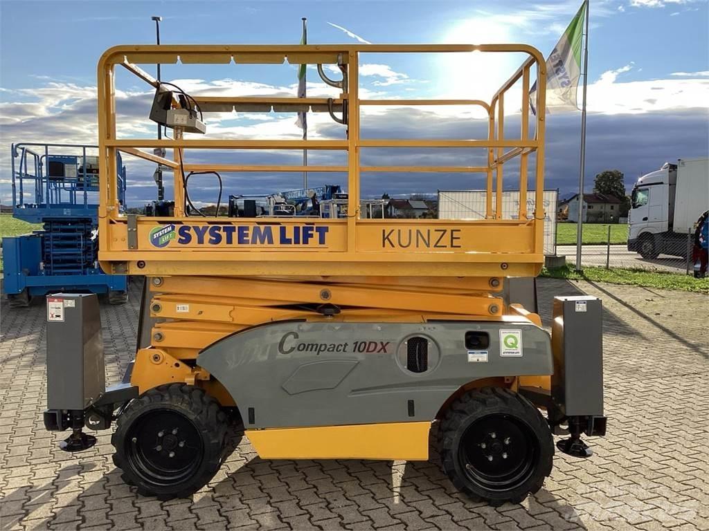 Haulotte Compact10DX Schaarhoogwerkers