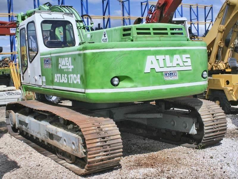 Atlas 1704 Rupsgraafmachines