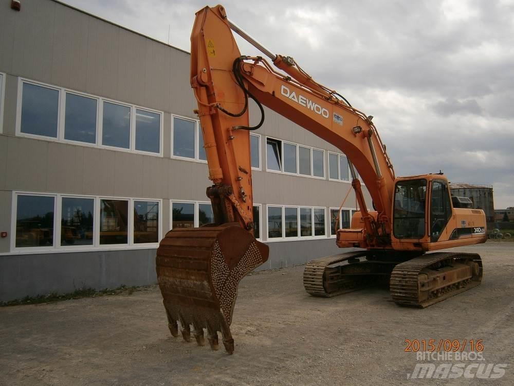 Daewoo SOLAR 340LCV Rupsgraafmachines