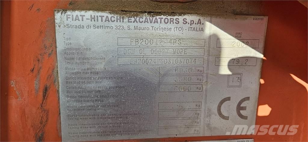 Fiat-Hitachi FB200.2 -4PS Graaf-laadcombinaties