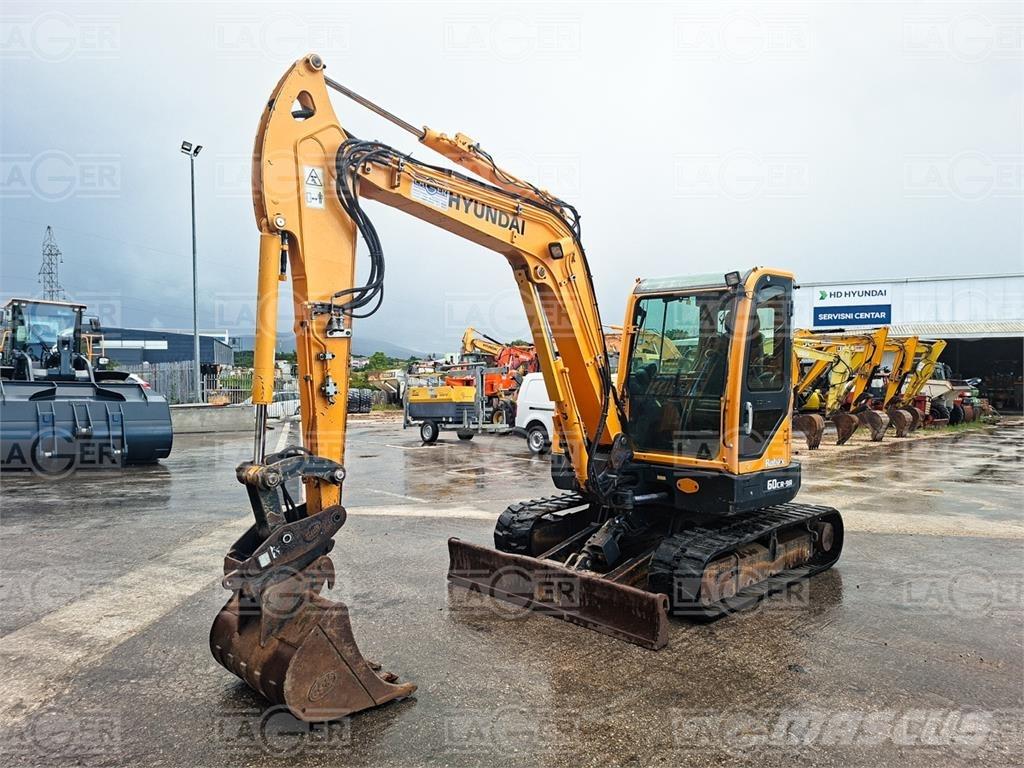Hyundai 60CR-9A Minigraafmachines < 7t