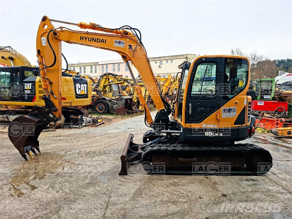 Hyundai 80CR-9 Minigraafmachines < 7t