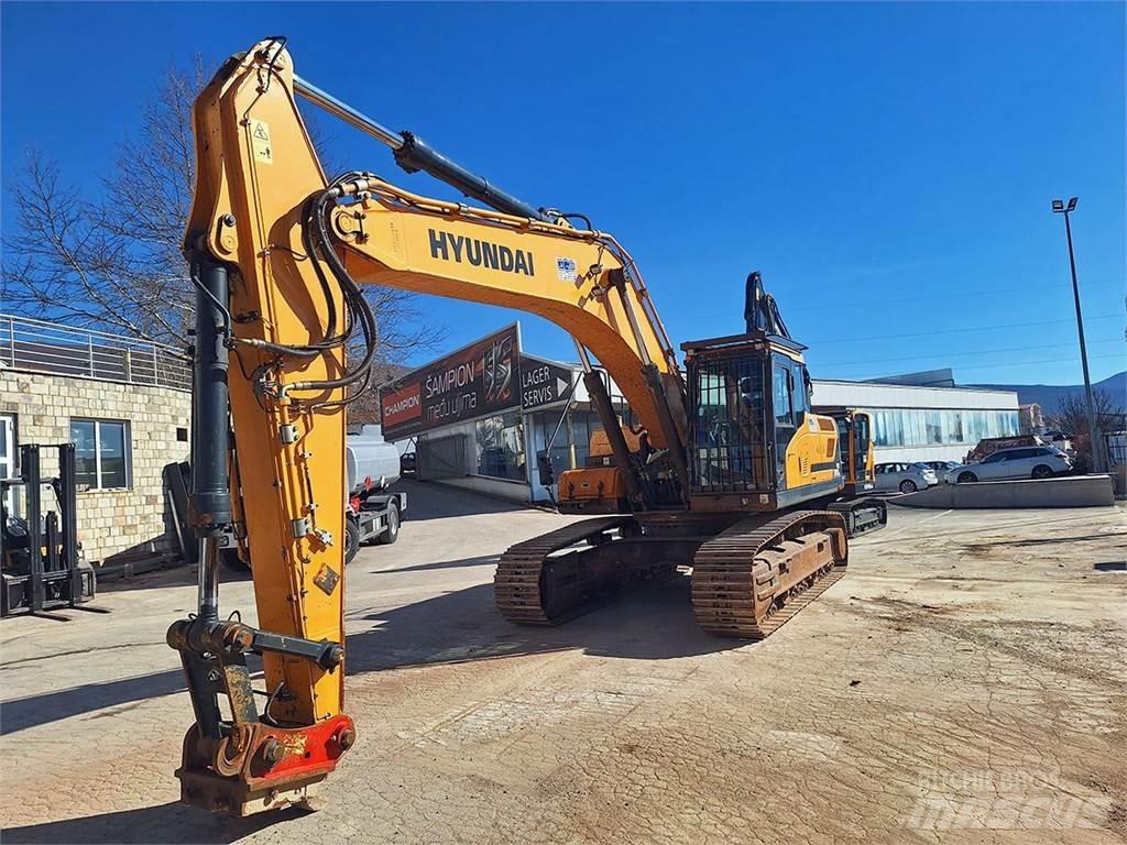Hyundai HX300NL Rupsgraafmachines