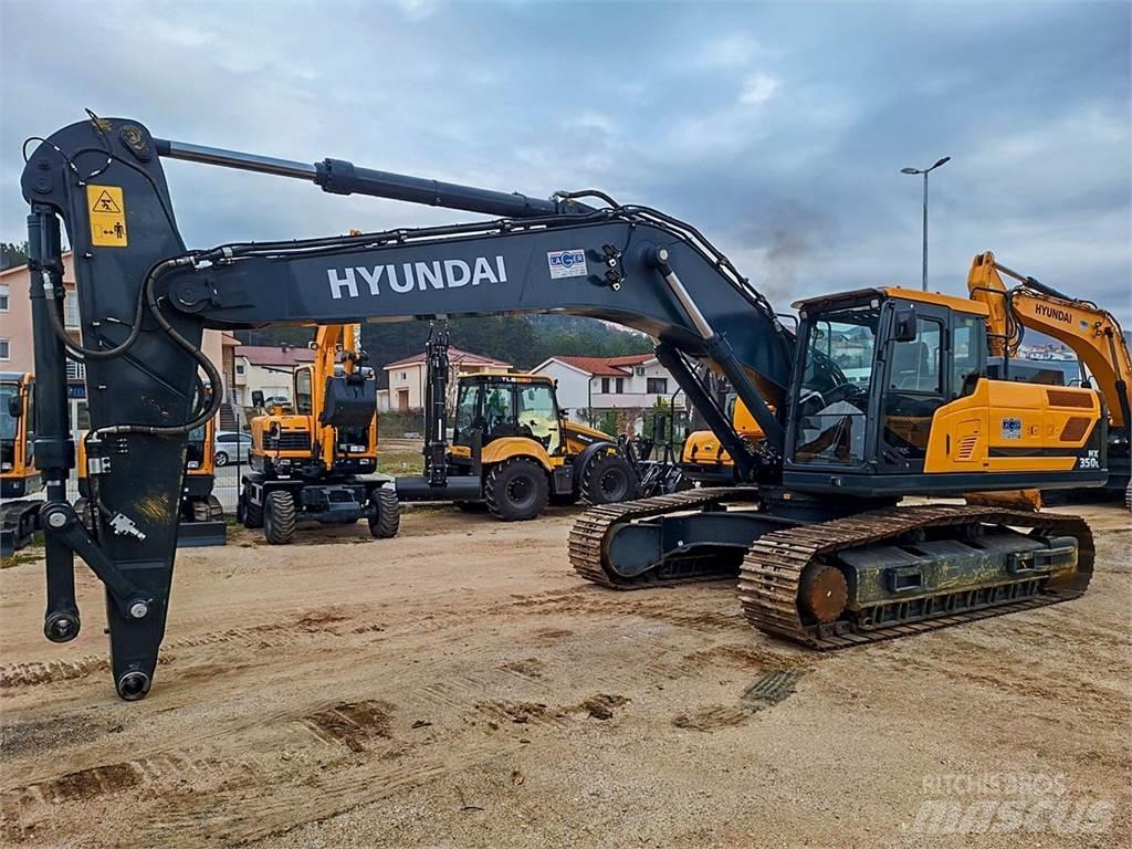 Hyundai HX350L Rupsgraafmachines