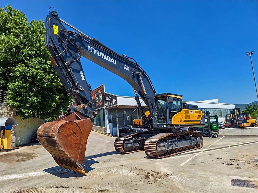 Hyundai HX520L Rupsgraafmachines
