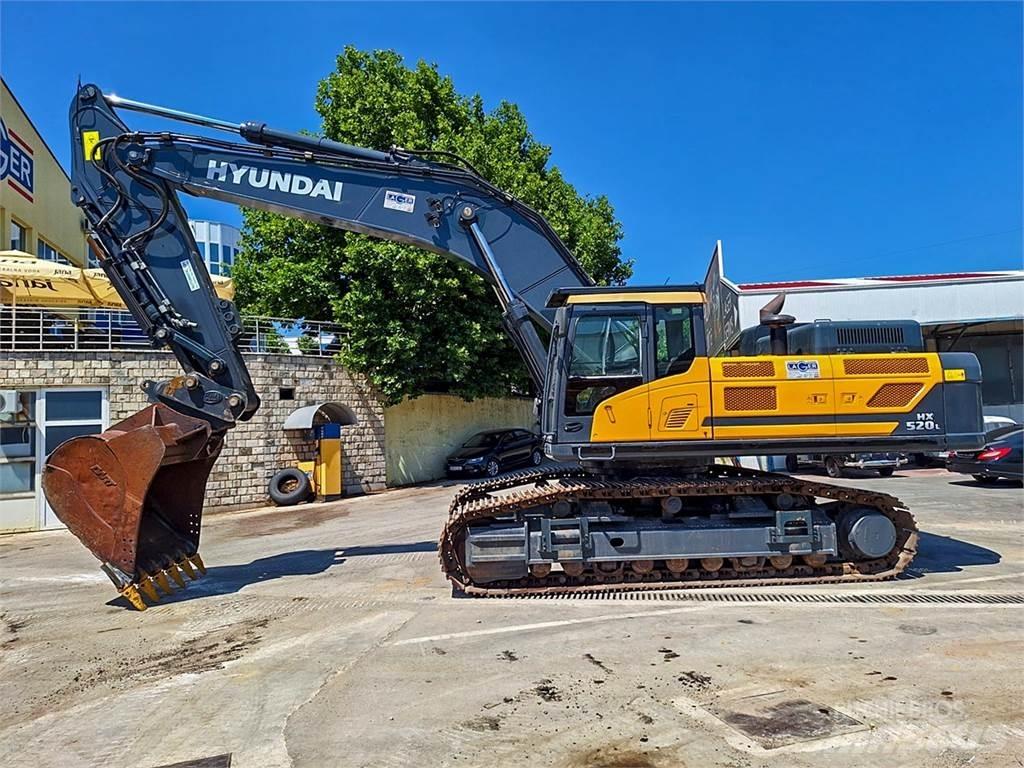 Hyundai HX520L Rupsgraafmachines