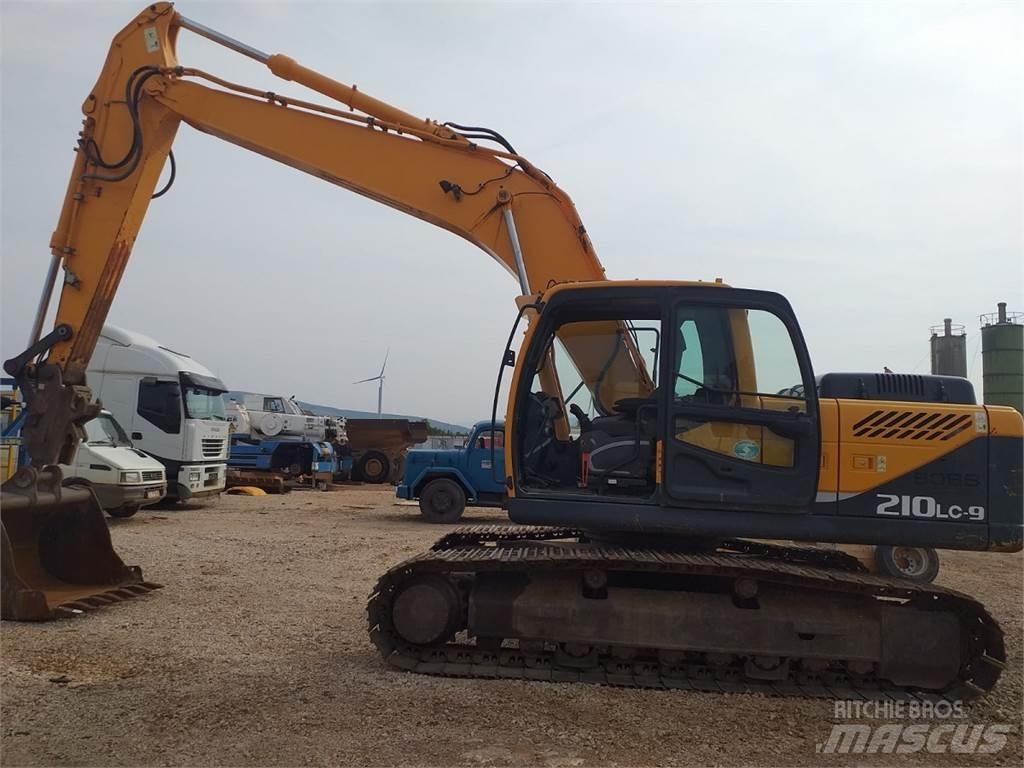 Hyundai R210LC-9 Rupsgraafmachines