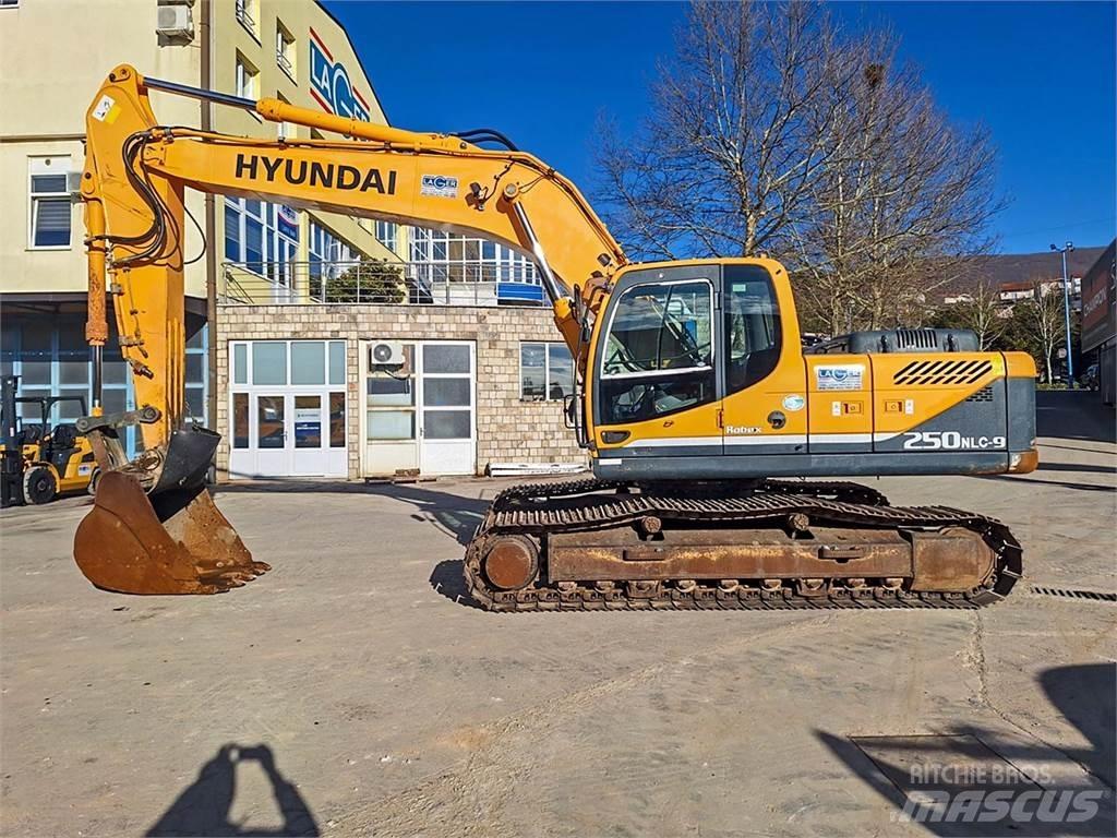 Hyundai R250NLC-9 Rupsgraafmachines
