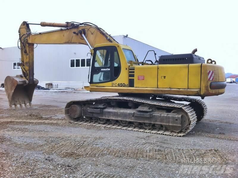 Komatsu PC450LC-6 Rupsgraafmachines