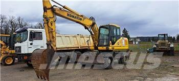 Komatsu PW160-7EO Wielgraafmachines