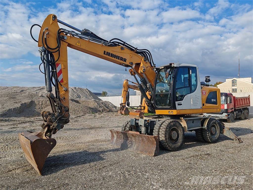 Liebherr A 914 Litronic Wielgraafmachines