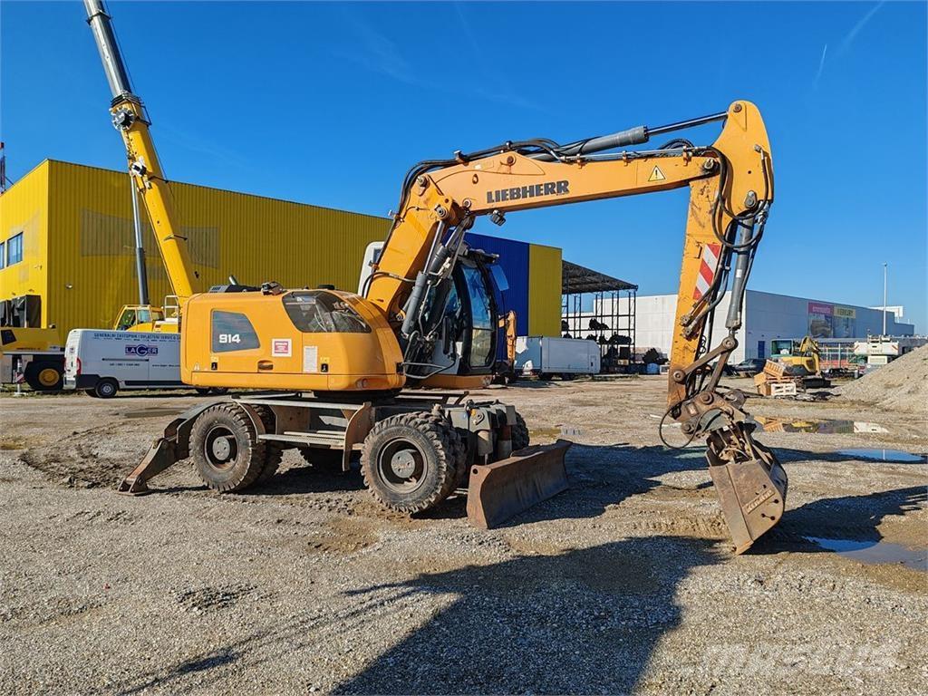 Liebherr A 914 Litronic Wielgraafmachines