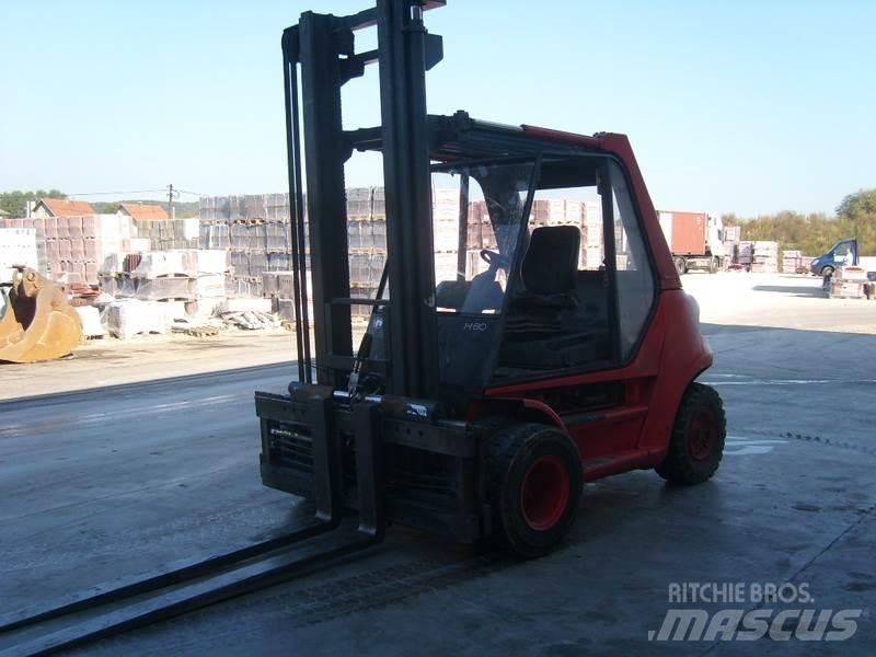 Linde H80D Diesel heftrucks