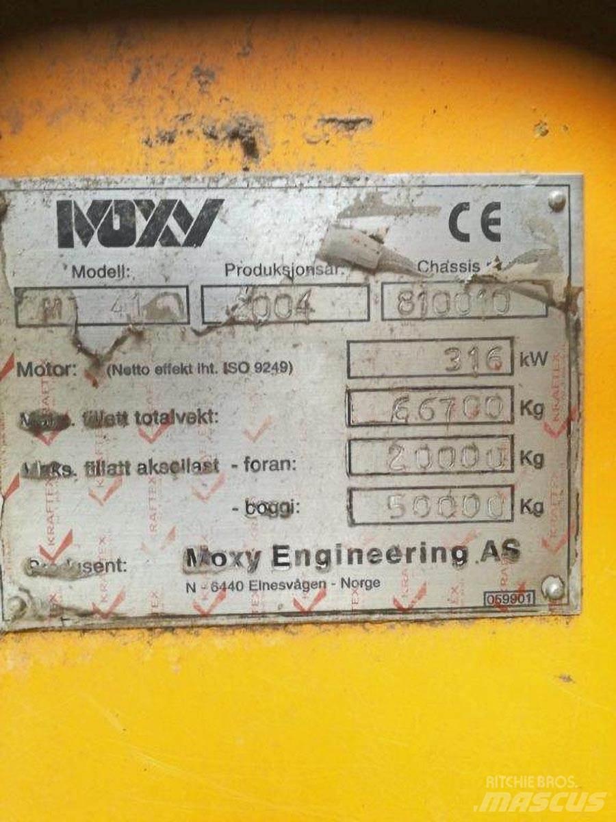 Moxy MT 41 Knik dumptrucks