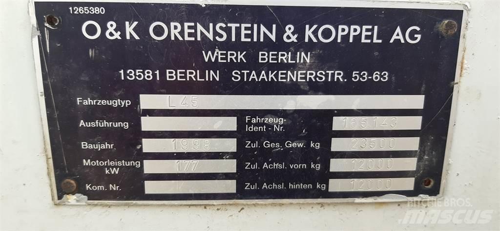 O&K L45 Wielladers