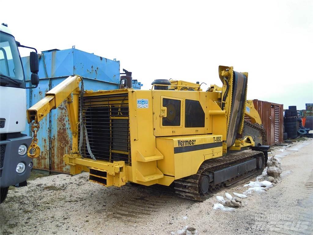 Vermeer T850 TR Sleuvengravers