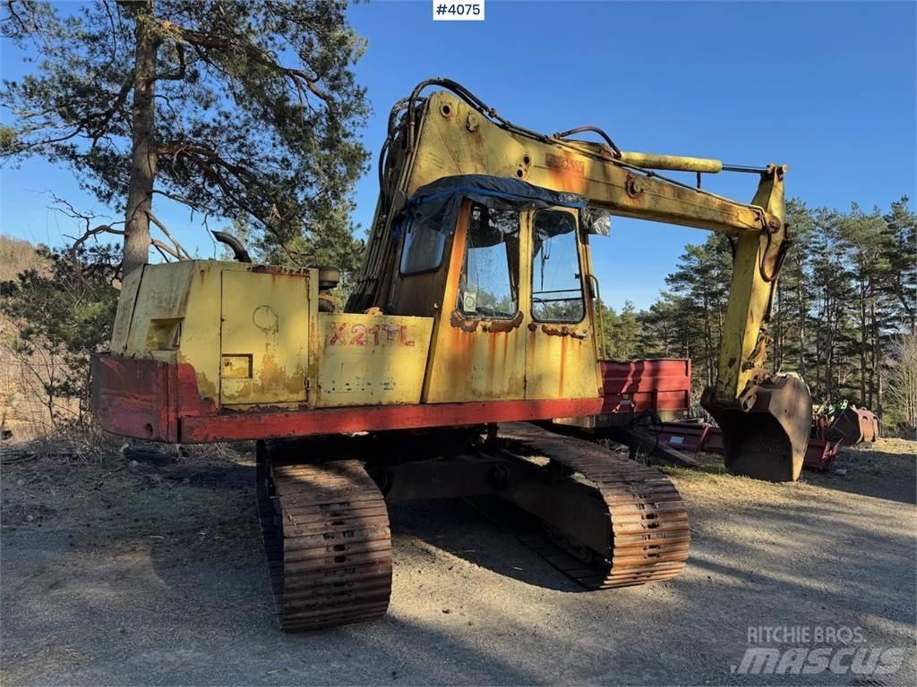 Brøyt X21 TL Rupsgraafmachines