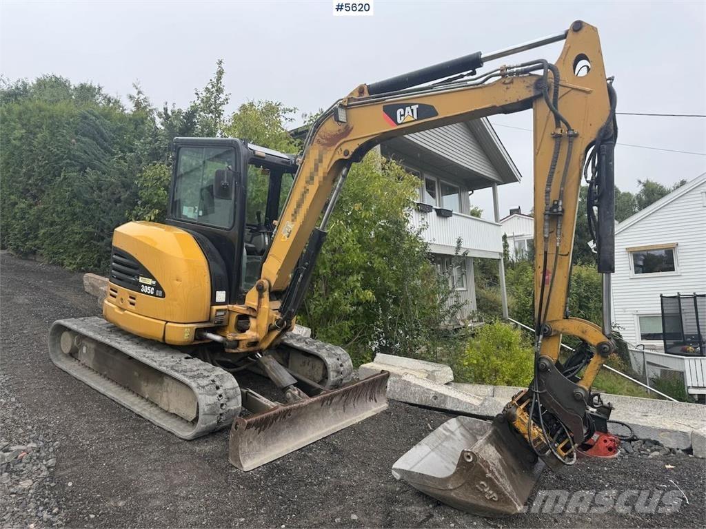 CAT 305 CR Rupsgraafmachines