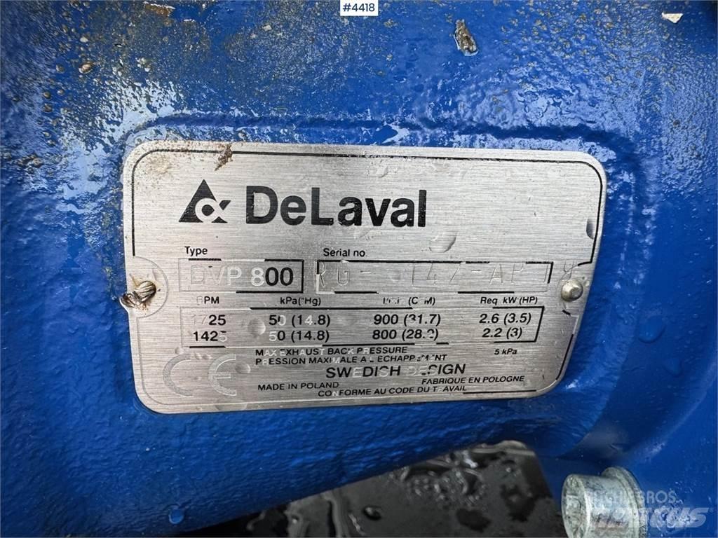 Delaval DVP 800 Overige accessoires voor tractoren