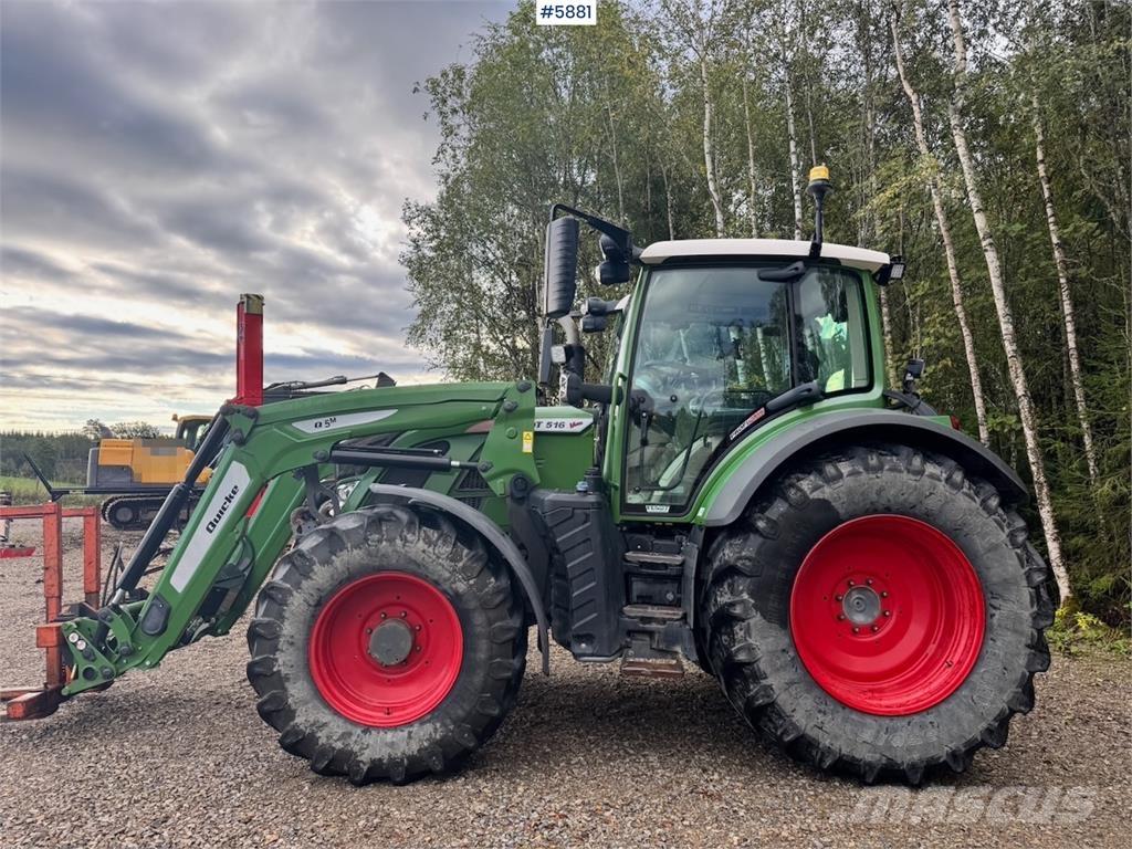 Fendt 516 Vario Tractoren