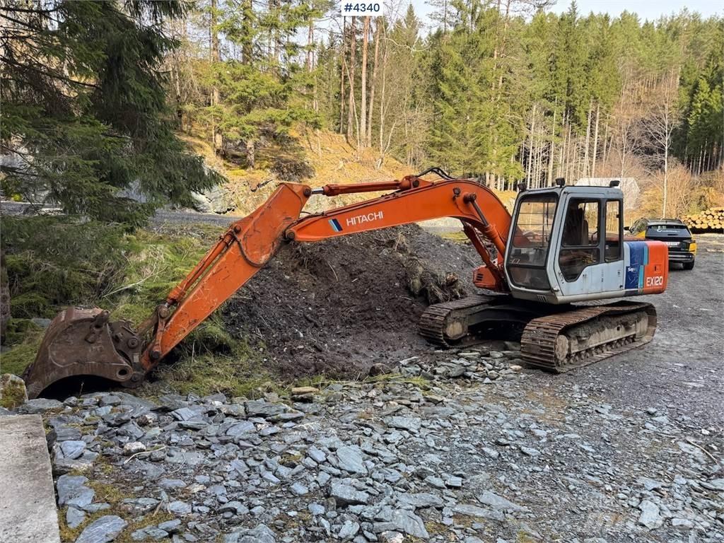 Hitachi EX120-2 Rupsgraafmachines