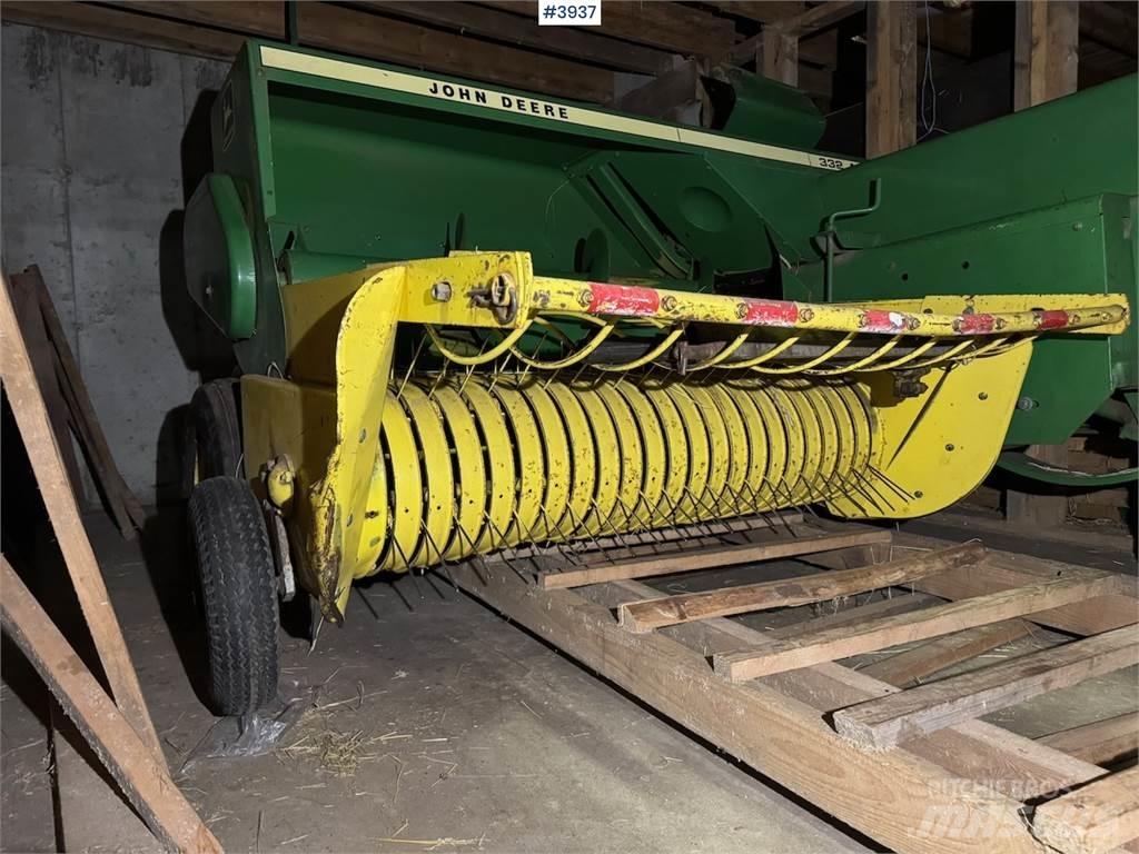 John Deere 332 A Overige rooimachines