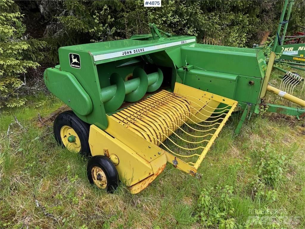John Deere 332 A Overige rooimachines