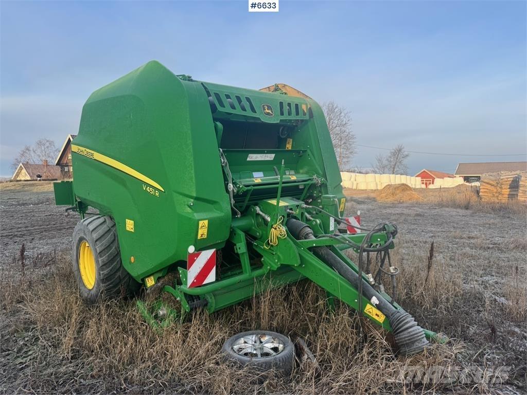 John Deere V451R Overige rooimachines