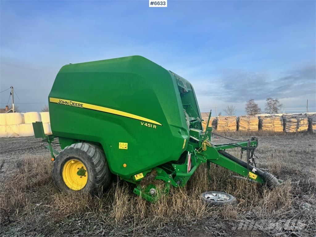John Deere V451R Overige rooimachines