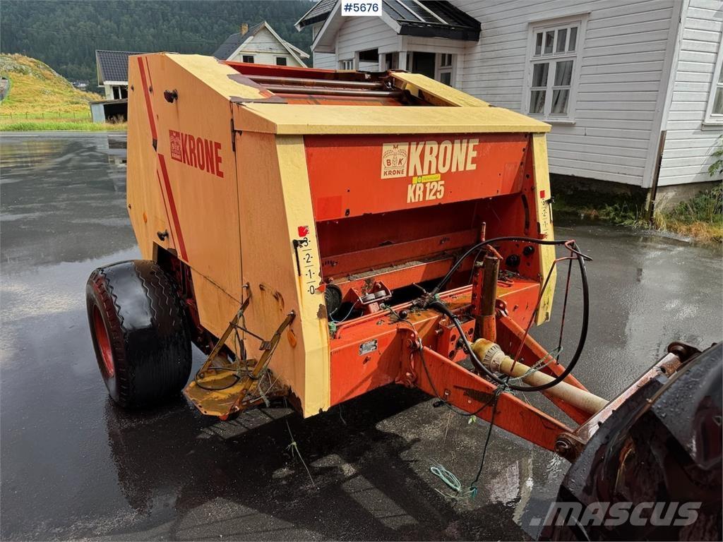 Krone KR 125 Overige rooimachines
