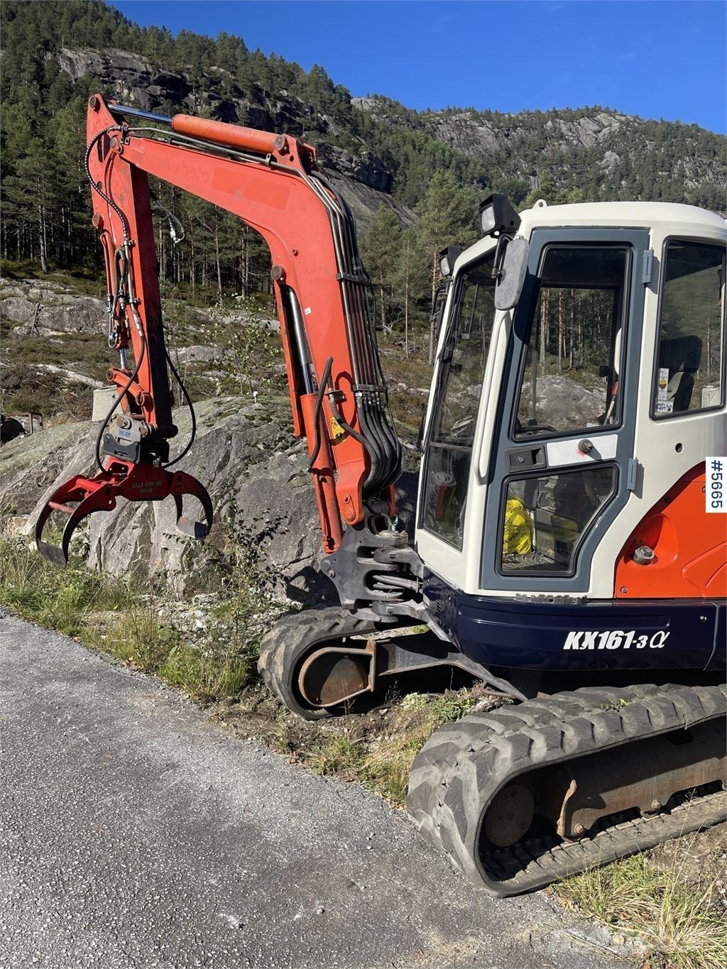 Kubota KX 161-3 Rupsgraafmachines