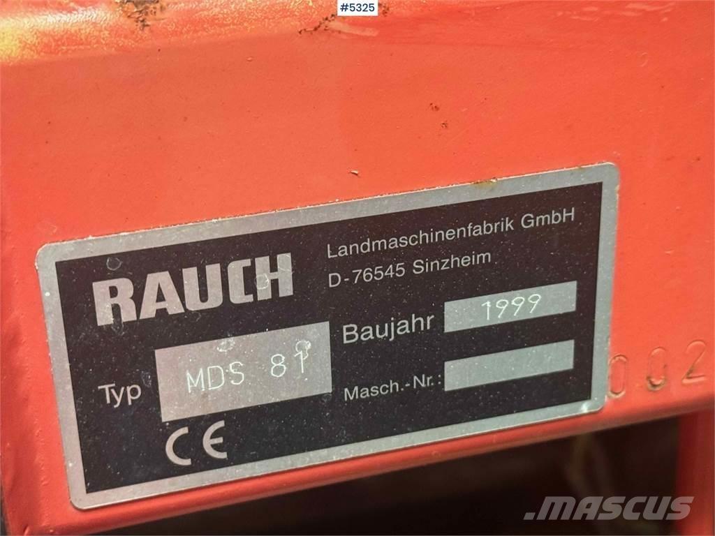 Rauch MDS 81 Zaaimachines