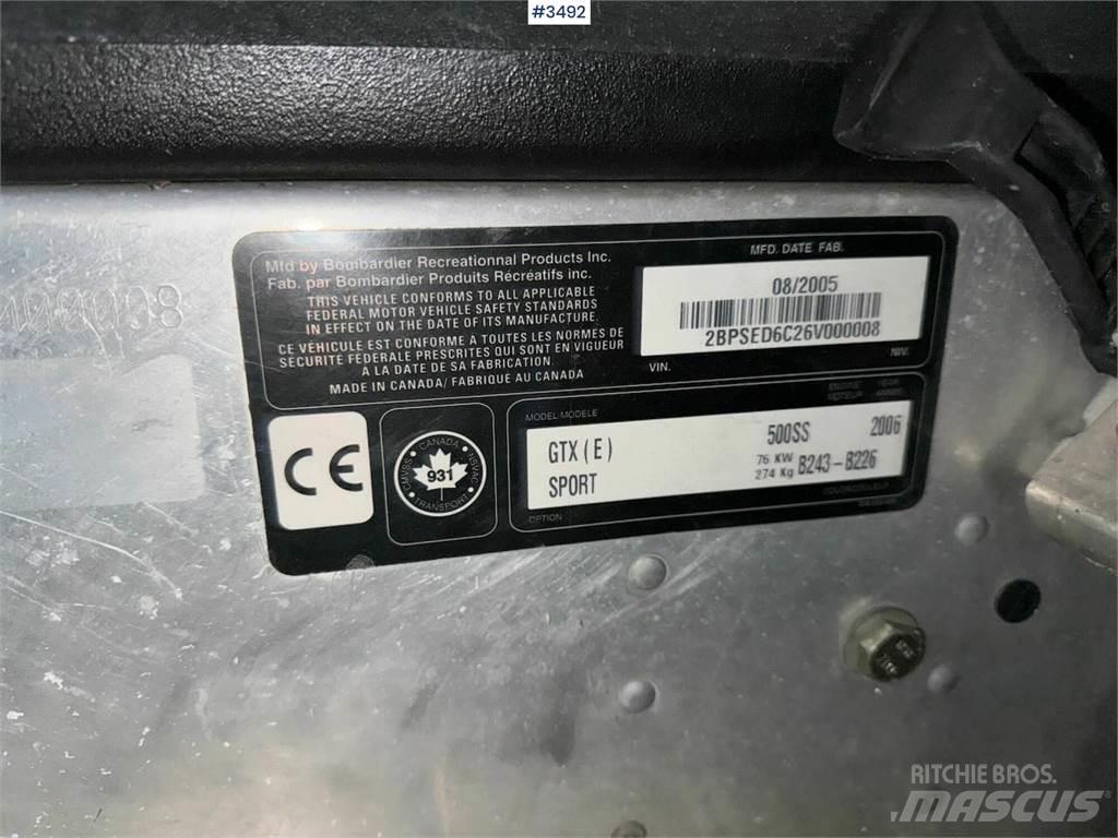 Ski-doo GTX ATV's