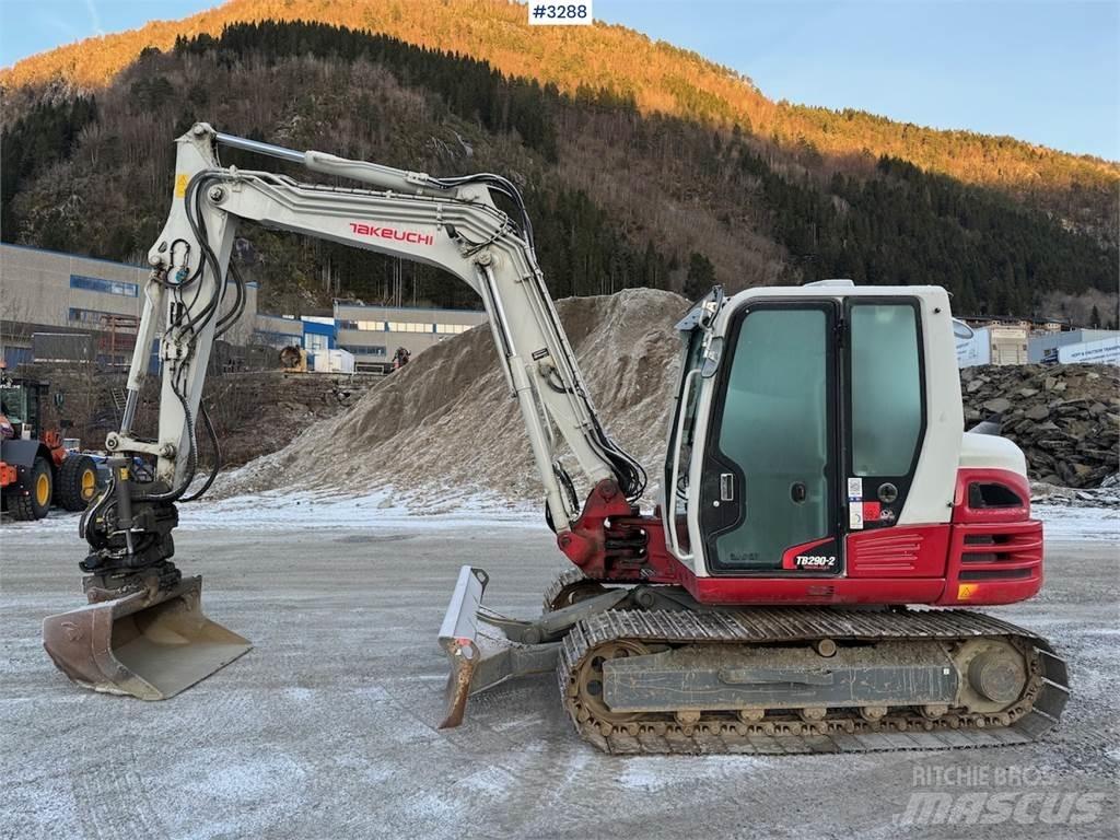 Takeuchi TB 290-2 Rupsgraafmachines
