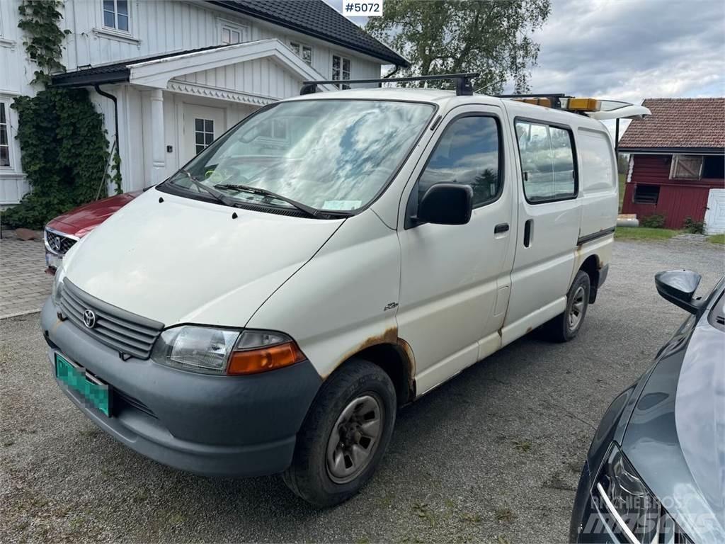 Toyota Hiace 4WD Gesloten bedrijfswagens