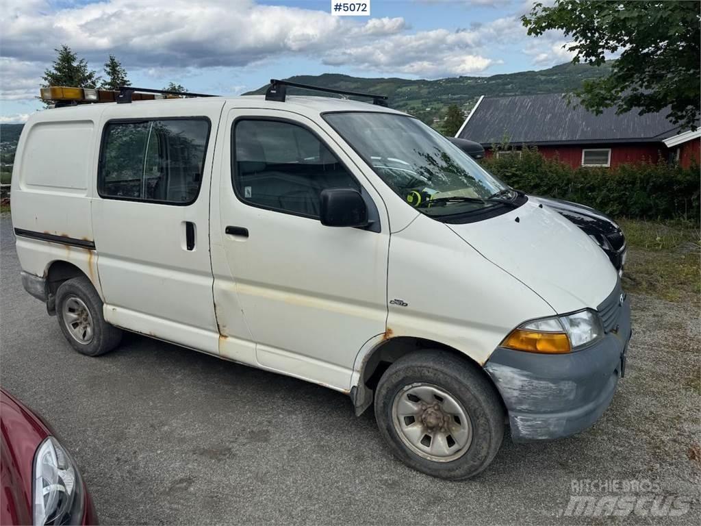 Toyota Hiace 4WD Gesloten bedrijfswagens