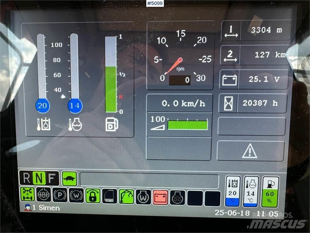 Valmet 860 lll Uitrijwagenkranen