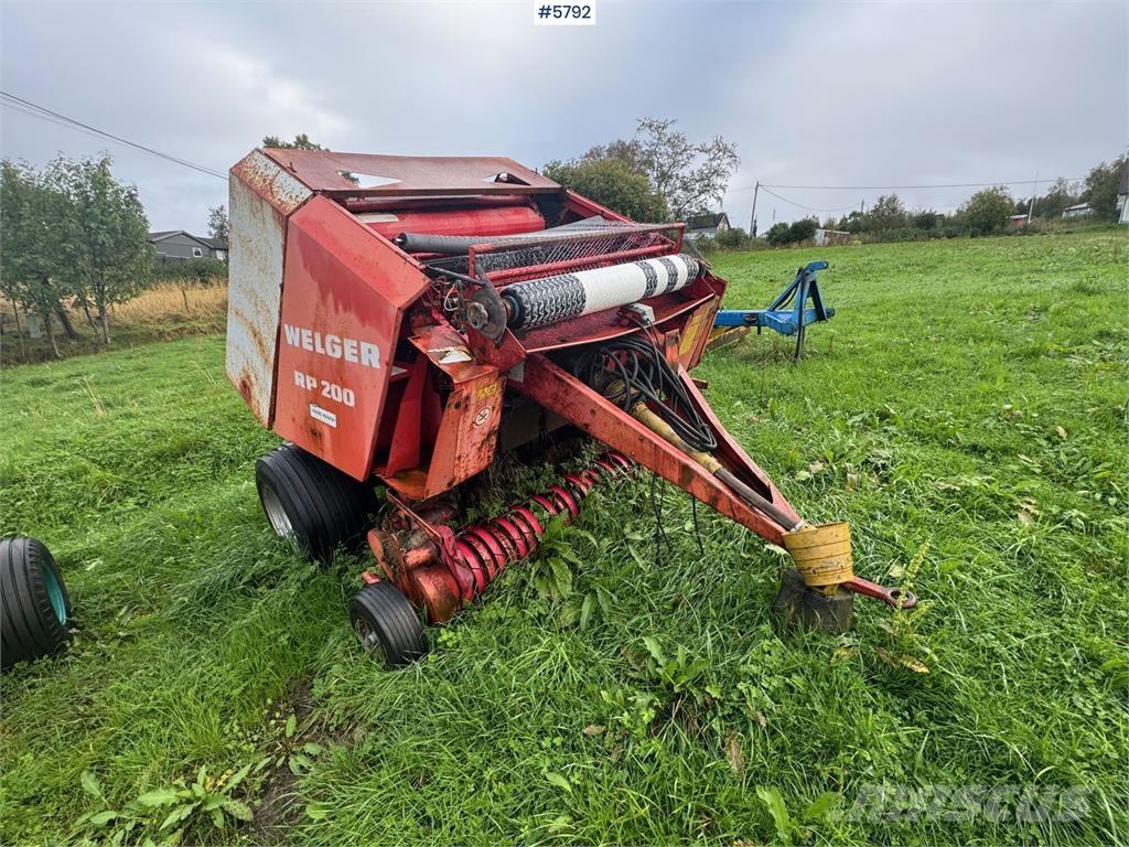 Welger RP 200 Overige rooimachines