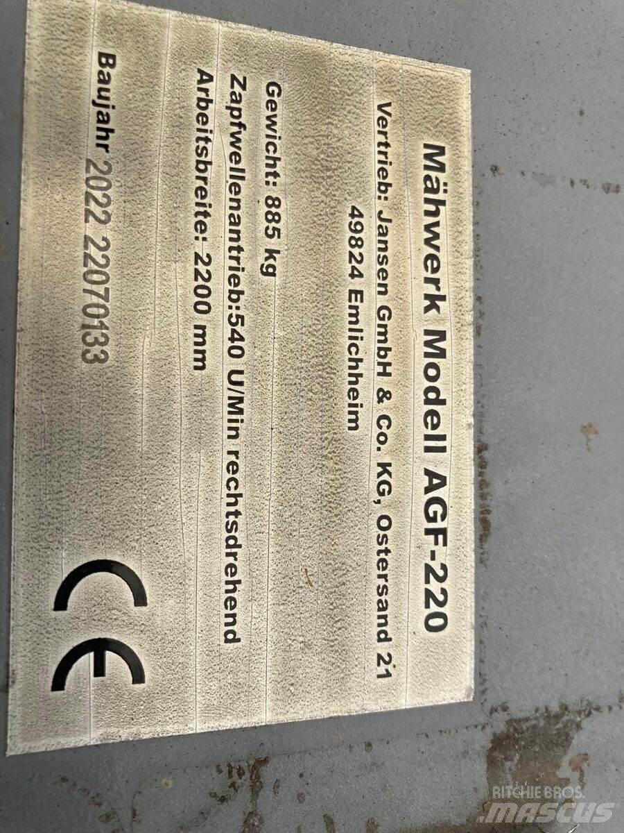  AGF 220 Klepelmaaiers