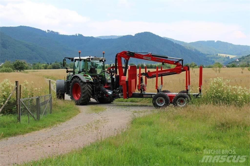 Beha V1200 mit 8870 Bosbouwaanhangers