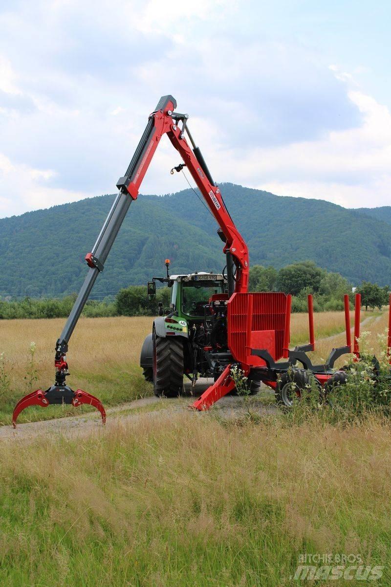 Beha V1200 mit 8870 Bosbouwaanhangers