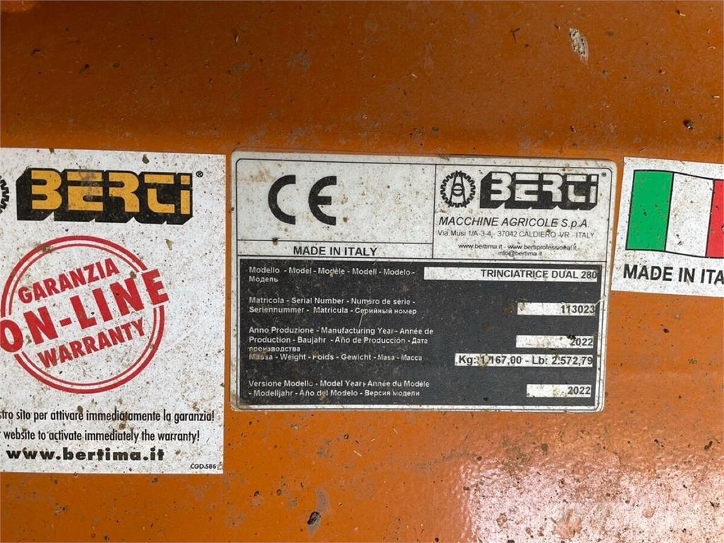 Berti Dual 280 Klepelmaaiers