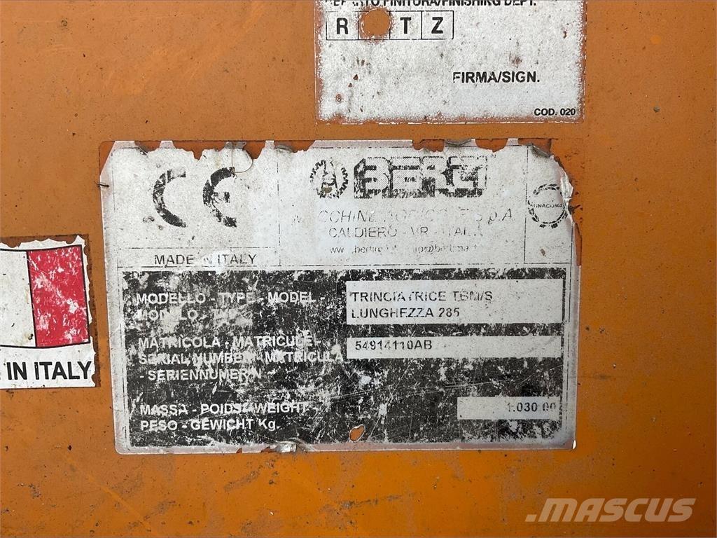Berti Dual 285 Klepelmaaiers