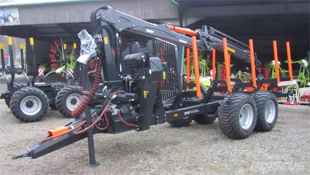 BMF 14T2 + 850 HP Bosbouwaanhangers