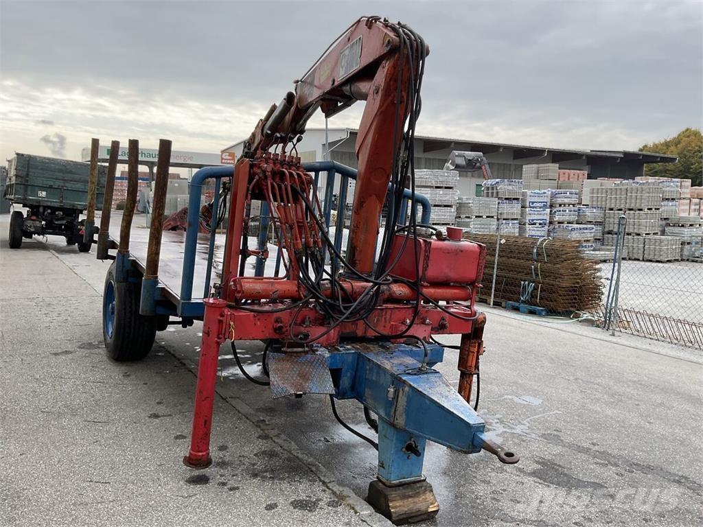  Eigenbau Bosbouwaanhangers