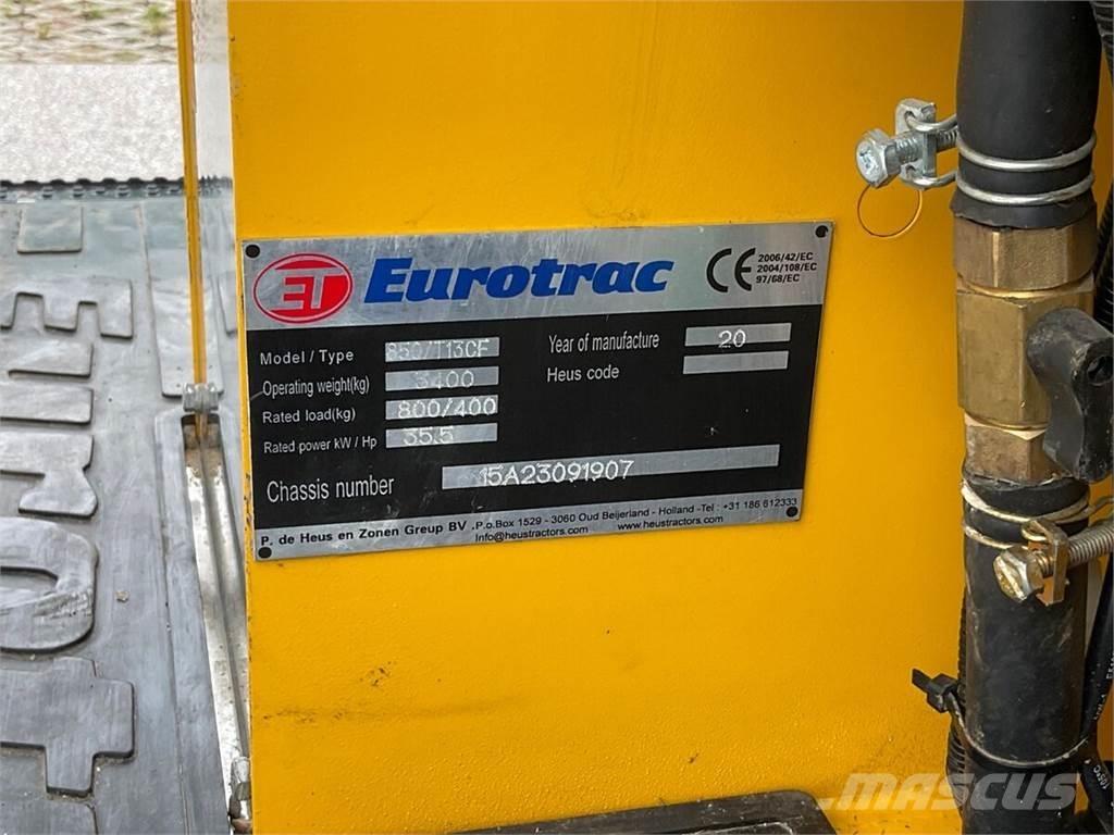 Eurotrac T 13-CF Voorladers en gravers